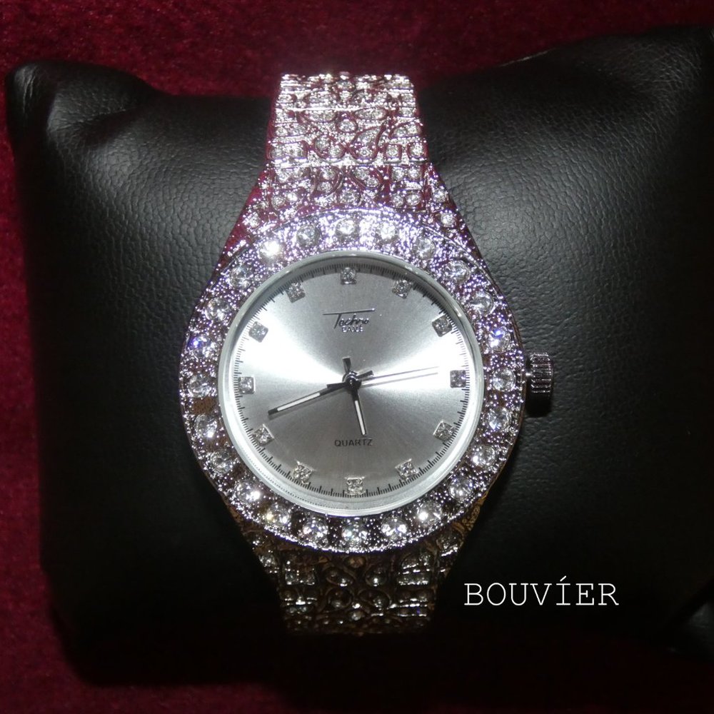 White Gold Diamond Presidential Watch (White) - Picture 1 of 3
